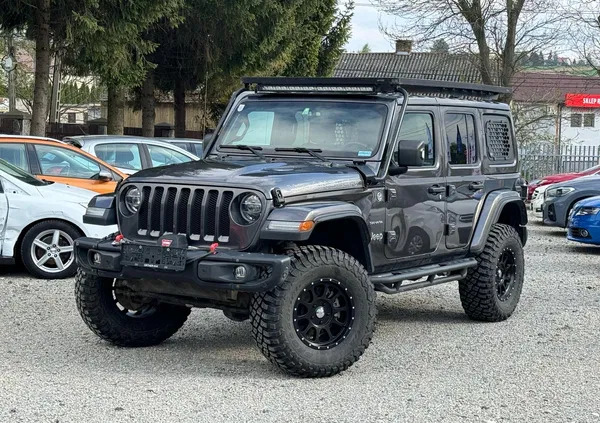 małopolskie Jeep Wrangler cena 139900 przebieg: 78837, rok produkcji 2019 z Miechów